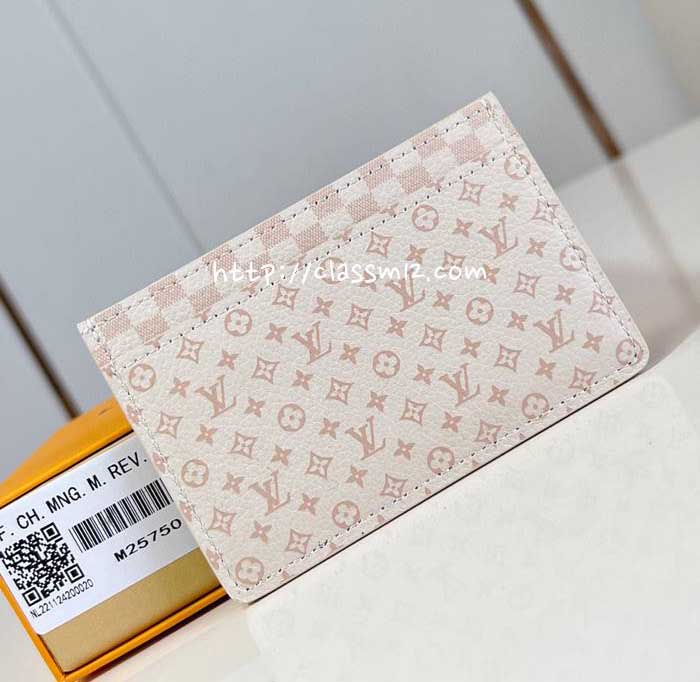 루이비통 25 한정판 M25750 Monogram 카드 지갑 E788