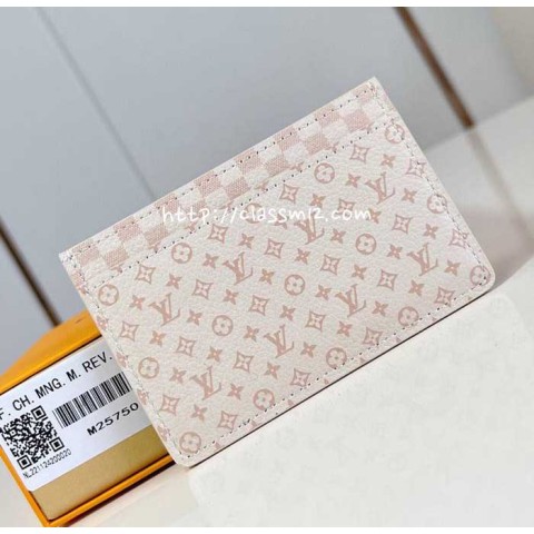 루이비통 25 한정판 M25750 Monogram 카드 지갑 E788