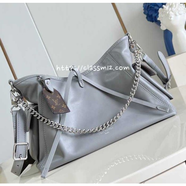 루이비통 25 한정판 M25143 CarryAll Cargo 양가죽 램스킨 크로스백 가방 C5137