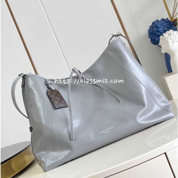 루이비통 25 한정판 M25143 CarryAll Dark 양가죽 램스킨 크로스백 가방 C5138