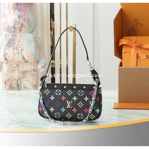 루이비통 25 한정판 M13663 TM POCHETTE ACCESSOIRES 크로스백 가방 C5156