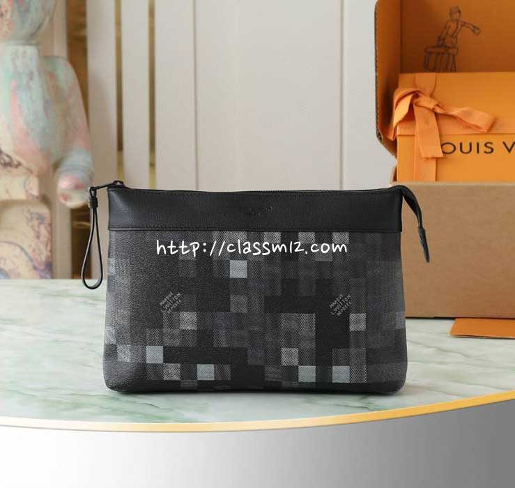 루이비통 25 한정판 M14926 Pochette Voyage Souple 클러치백 가방 C5174