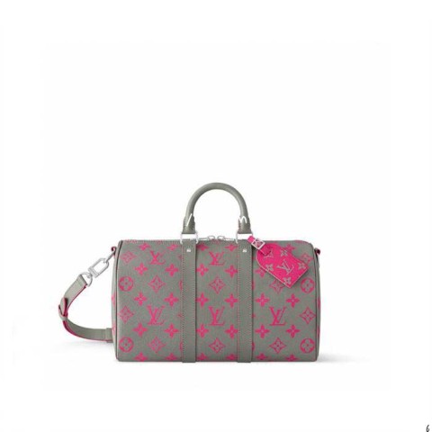 [정품직조원단] 루이비통 25 한정판 keepall 35 M15023 여행 가방 C5185