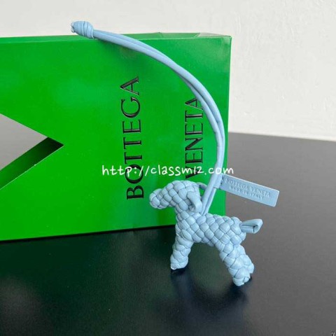 보테가베네타 25 한정판 807068 양가죽 램스킨 키홀더 키링 D2700