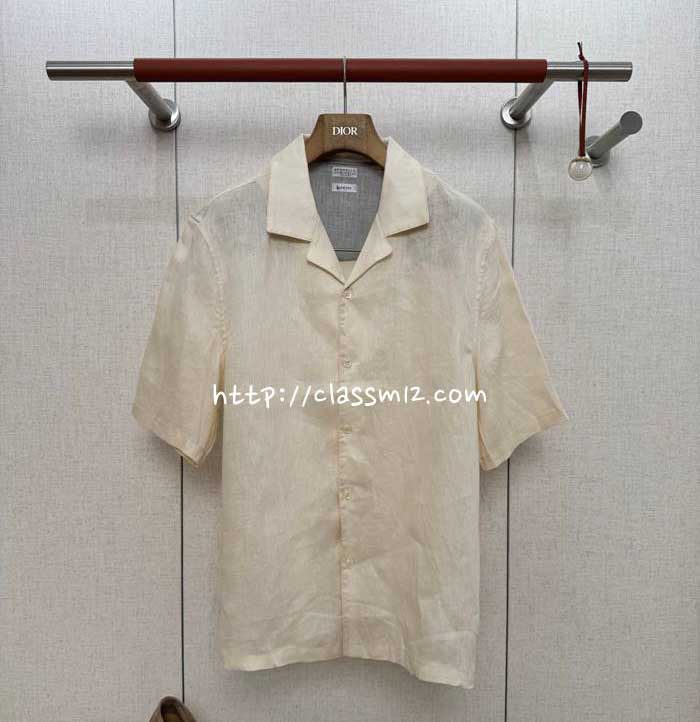 Brunello Cucinelli 25 한정판 반팔 티셔츠 A11932