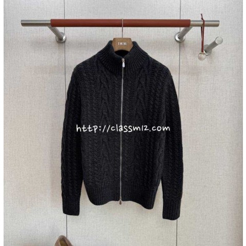 Brunello Cucinelli 25 한정판 긴팔 니트 자켓 A11932