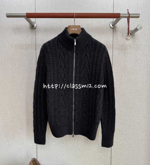 Brunello Cucinelli 25 한정판 긴팔 니트 자켓 A11932