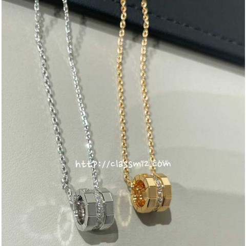 Chopard 25 한정판 ice cube 목걸이 D2714