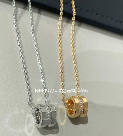 Chopard 25 한정판 ice cube 목걸이 D2714