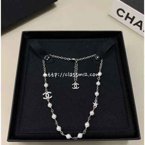 샤넬 25 한정판 choker 목걸이 D2725