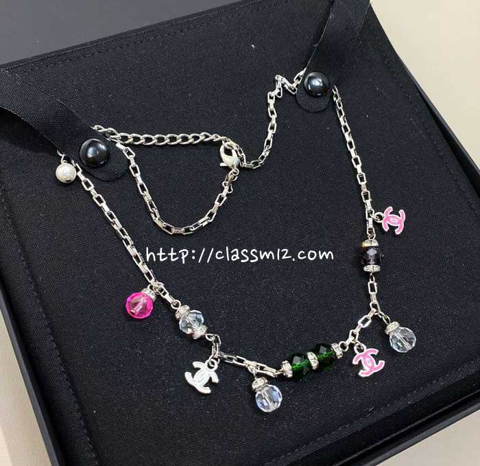 샤넬 25 한정판 목걸이 D2737