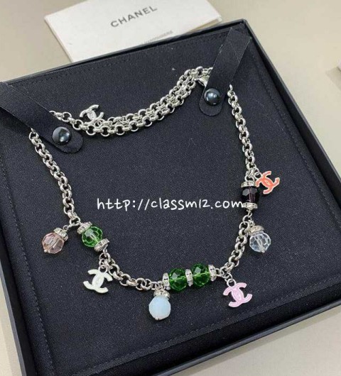 샤넬 25 한정판 목걸이 D2738