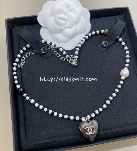 샤넬 25 한정판 목걸이 D2743