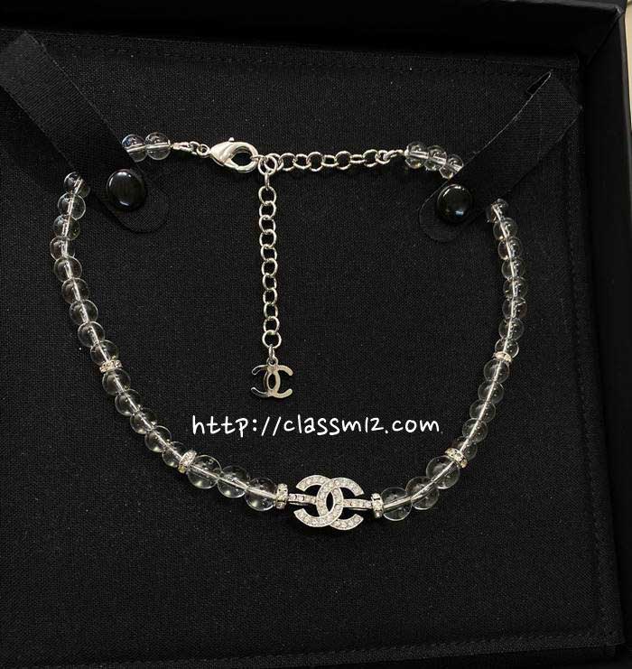 샤넬 25 한정판 choker 목걸이 D2765