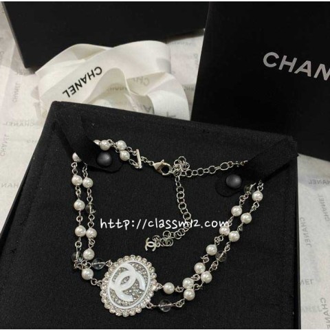 샤넬 25 한정판 choker 목걸이 D2772