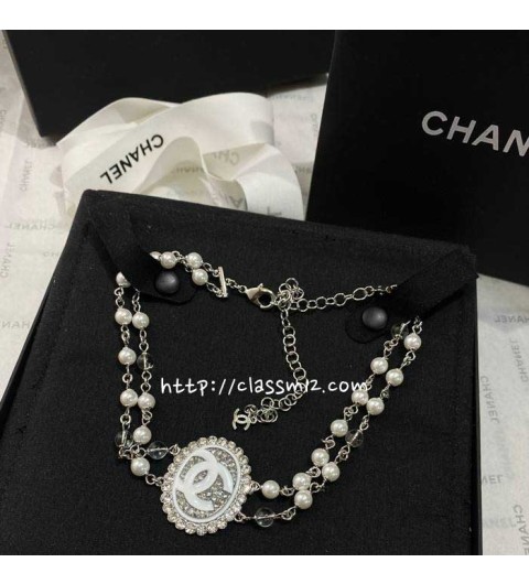 샤넬 25 한정판 choker 목걸이 D2772