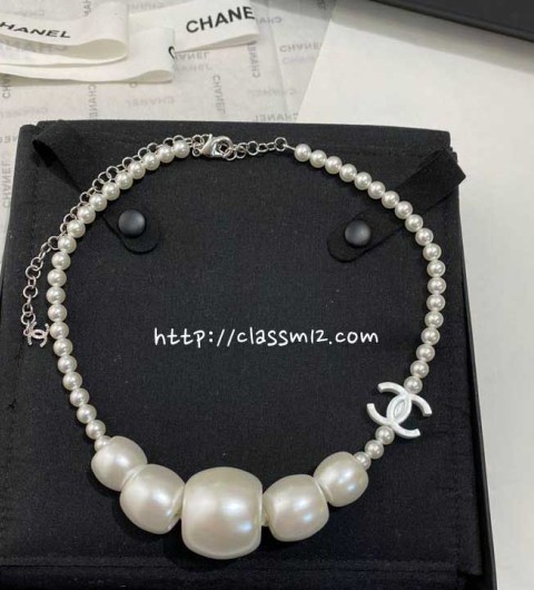 샤넬 25 한정판 목걸이 D2778