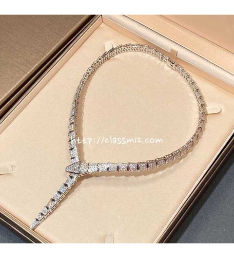불가리 25 한정판 SERPENTI 목걸이 D2839