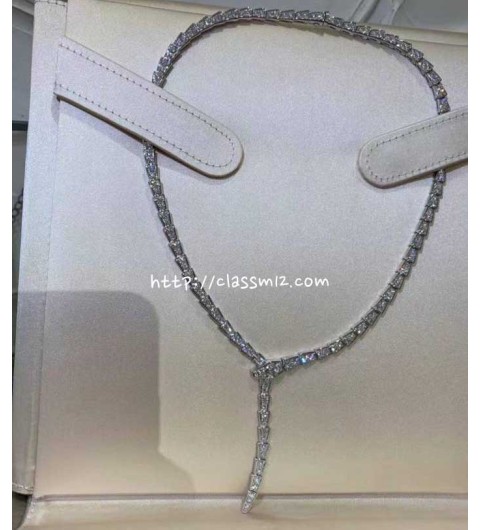 불가리 25 한정판 SERPENTI 목걸이 D2840