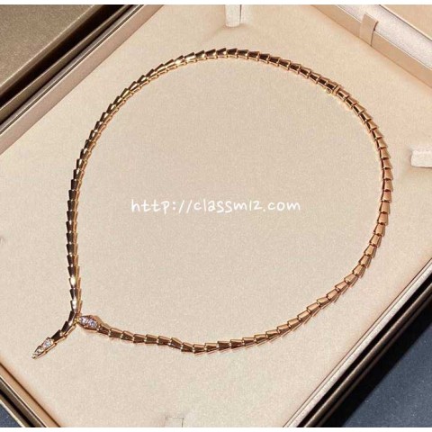 불가리 25 한정판 SERPENTI 목걸이 D2841