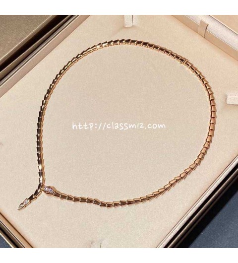 불가리 25 한정판 SERPENTI 목걸이 D2841