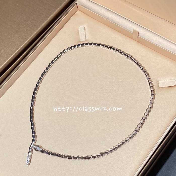 불가리 25 한정판 SERPENTI 목걸이 D2842