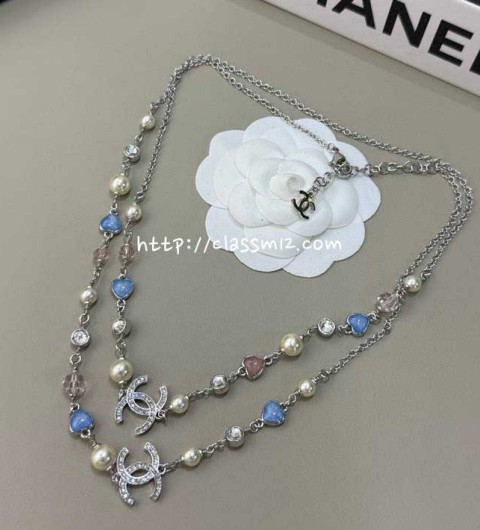 샤넬 25 한정판 목걸이 D2844