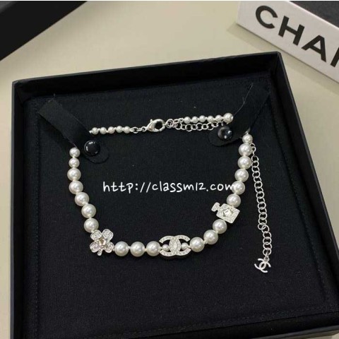 샤넬 25 한정판 목걸이 D2856