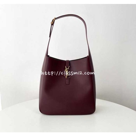 입생로랑 25 한정판 Soft hobo 753837 소가죽 카프스킨 가방 C5264