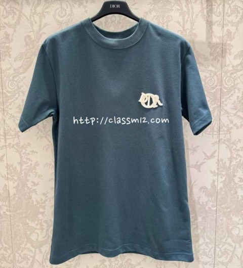 디올 25 한정판 남여공용 반팔 티셔츠 A12002