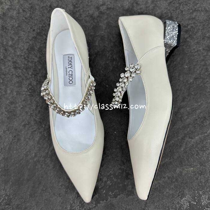 지미추 25 한정판 Bing Pump Flat 여성 신발 B4380