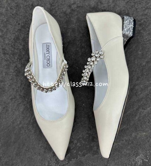 지미추 25 한정판 Bing Pump Flat 여성 신발 B4380
