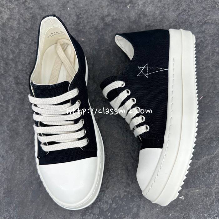 릭오웬스 25 한정판 DRKSHDW 남녀공용 신발 B4438