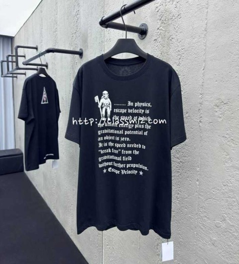 크롬하츠 25 한정판 남여공용 반팔 티셔츠 A12071