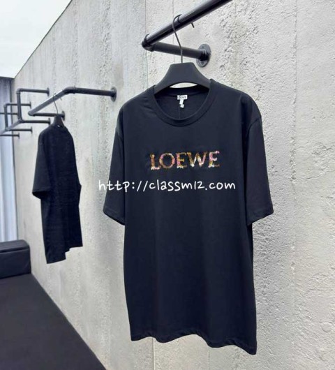 로에베 25 한정판 남여공용 반팔 티셔츠 A12093
