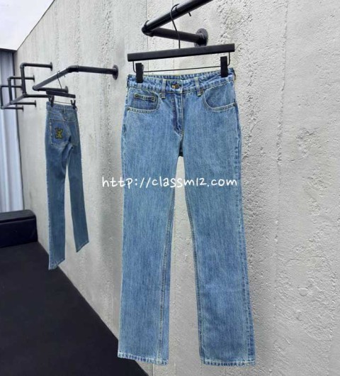 루이비통 25 한정판 여성 청바지 긴바지 A12173