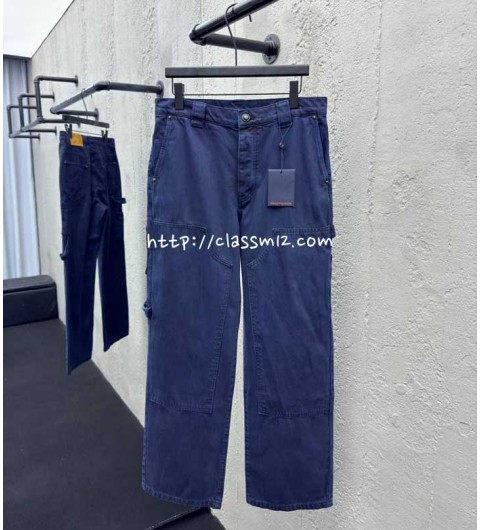 루이비통 25 한정판 남여공용 청바지 긴바지 A12178