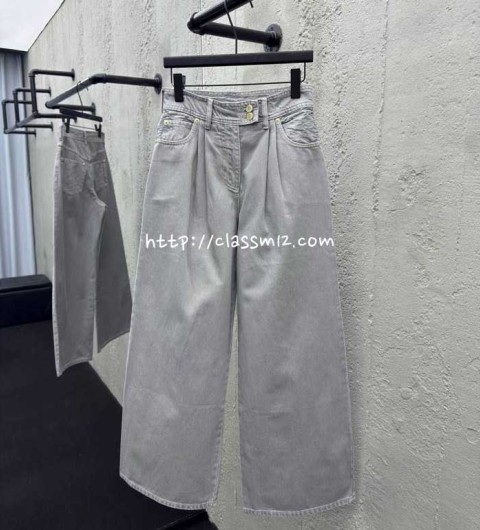 루이비통 25 한정판 남여공용 청바지 긴바지 A12182
