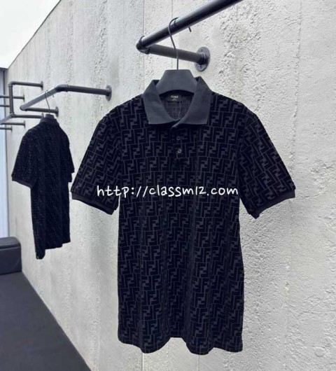 펜디 25 한정판 남여공용 반팔 티셔츠 A12187