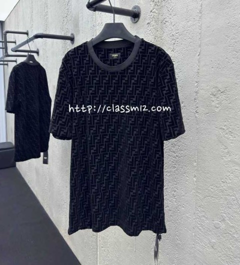 펜디 25 한정판 남여공용 반팔 티셔츠 A12188