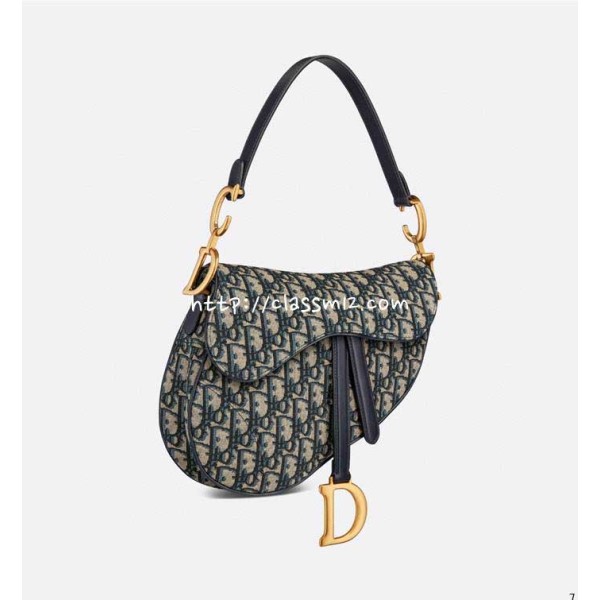 [정품직조원단] 디올 25 한정판 Saddle Bag 크로스백 가방 C5271
