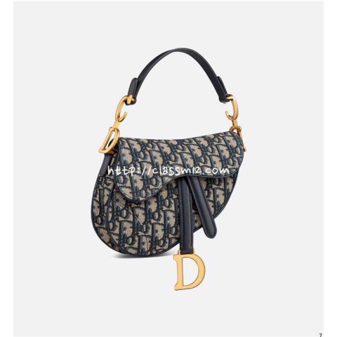 [정품직조원단] 디올 25 한정판 Saddle Bag 크로스백 가방 C5272