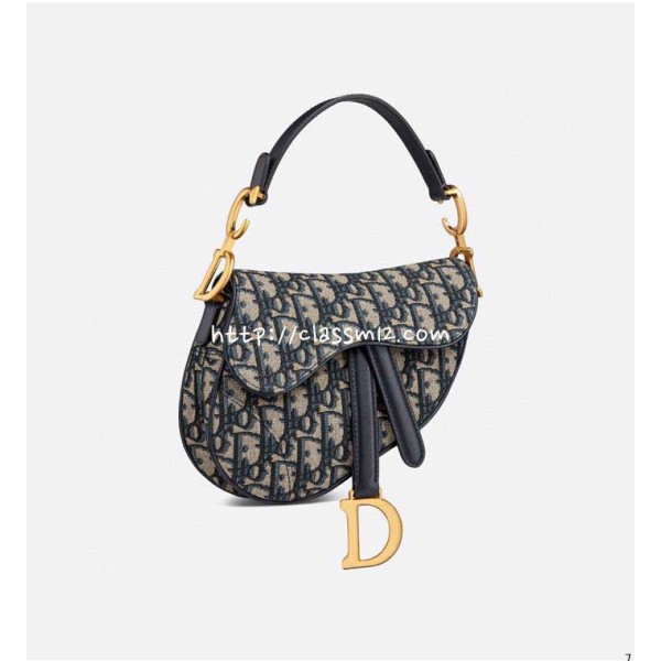 [정품직조원단] 디올 25 한정판 Saddle Bag 크로스백 가방 C5272