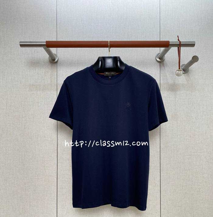 로로피아나 Loro Piana 25 한정판 남여공용 반팔 티셔츠 A12207