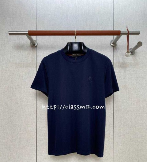 로로피아나 Loro Piana 25 한정판 남여공용 반팔 티셔츠 A12207
