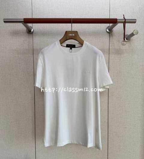 로로피아나 Loro Piana 25 한정판 남여공용 반팔 티셔츠 A12212