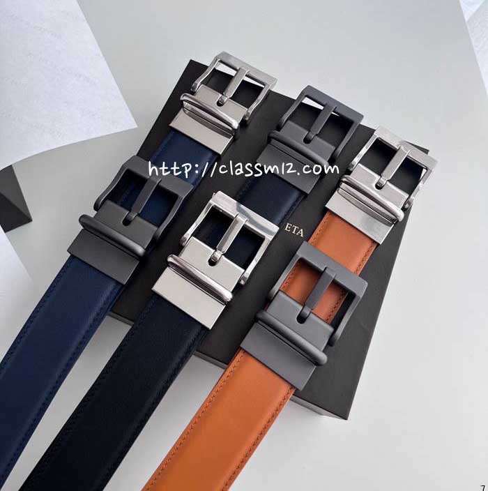 보테가베네타 25 한정판 4.0cm intreccio 소가죽 카프스킨 벨트 F987