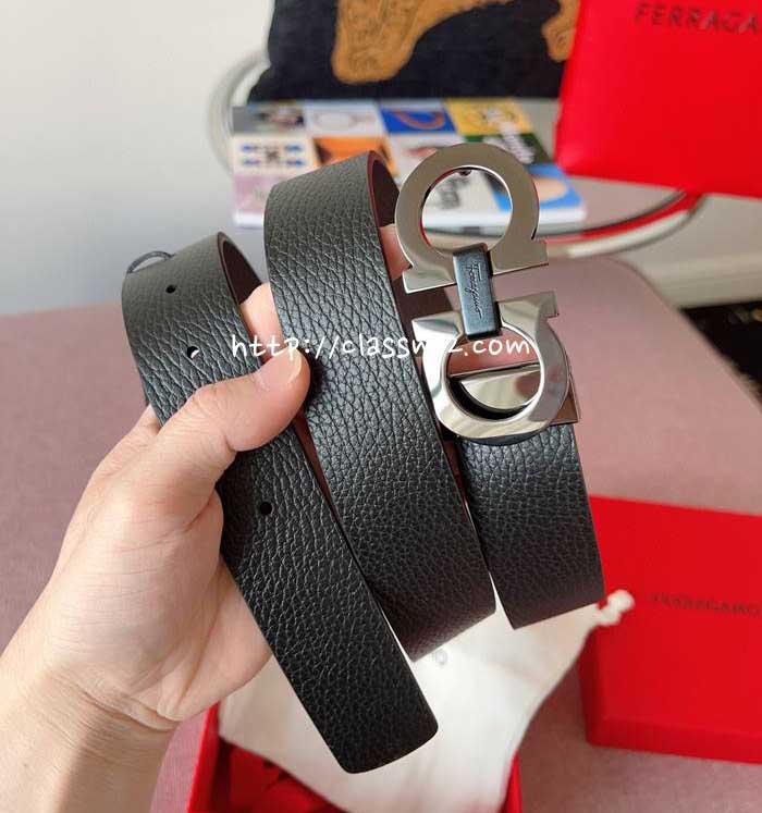 페라가모 25 한정판 3.5cm 벨트 F1053