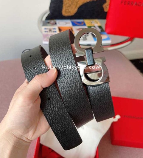 페라가모 25 한정판 3.5cm 벨트 F1053