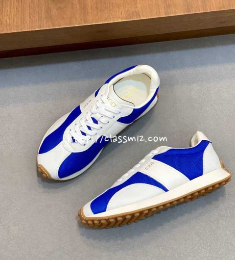 TODS 25 한정판 소가죽 카프스킨 운동화 B4634
